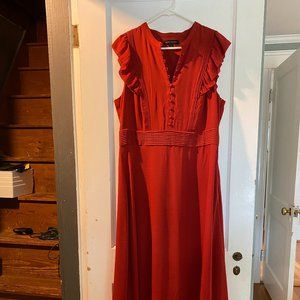 Banana Republic Silk Crepe Dress